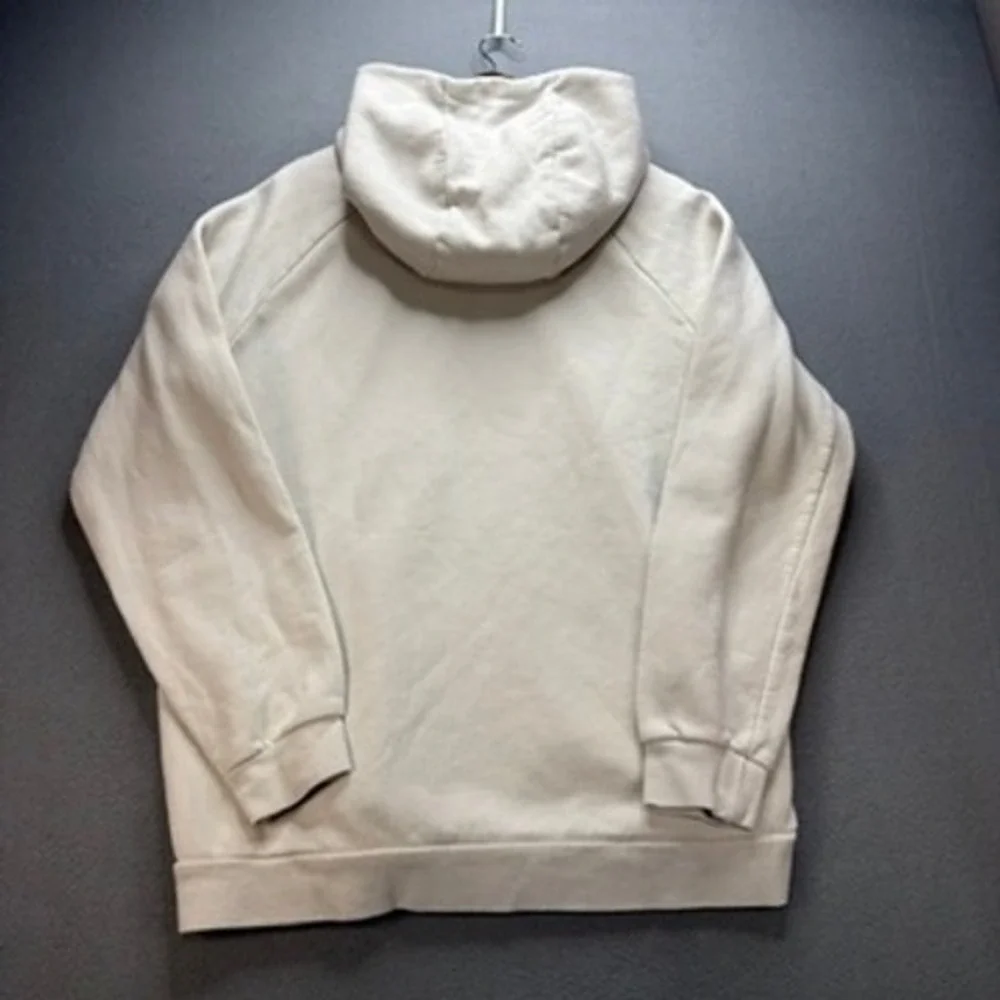 Jordan Jumpman Air Pullover Hoodie Regular Fit L Beige Embroidered Logo Athletic